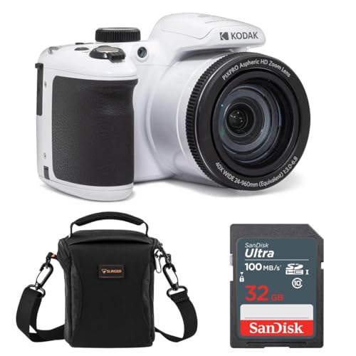20MP Digital Camera 40X Optical Zoom 24mm Wide Angle Lens Optical Image Stabilization 1080P Full HD Video 3" LCD R87845