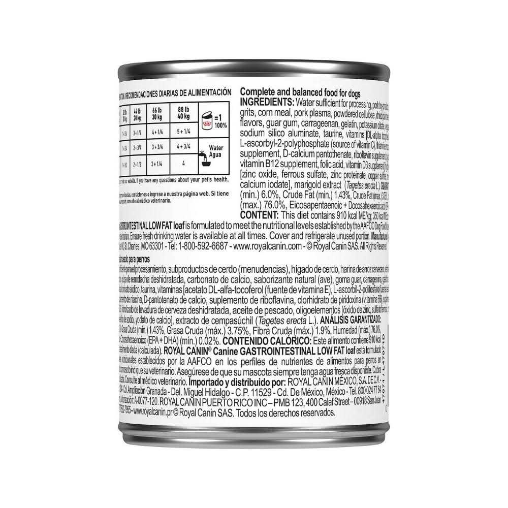 Veterinary Diet Gastrointestinal Low Fat Canned Dog Food H24380