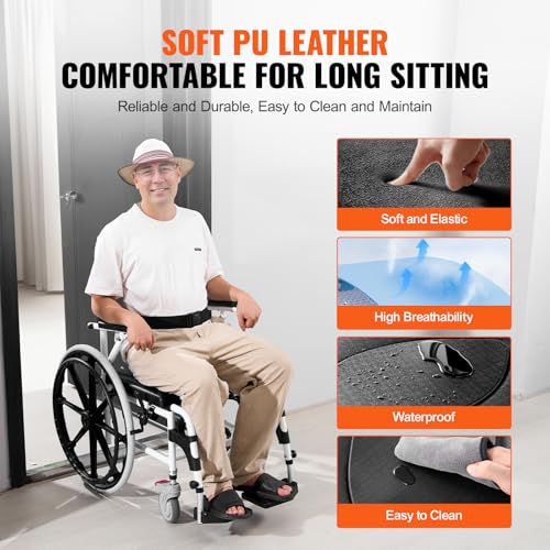 Aluminum Alloy Shower Wheelchair, 17.5in Width, 300 lbs Capacity U2264