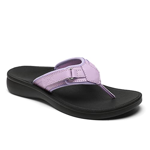 Womens Orthotic Comfort Thong Style Flip Flops Sandals With Arch Support Heel Cup M912