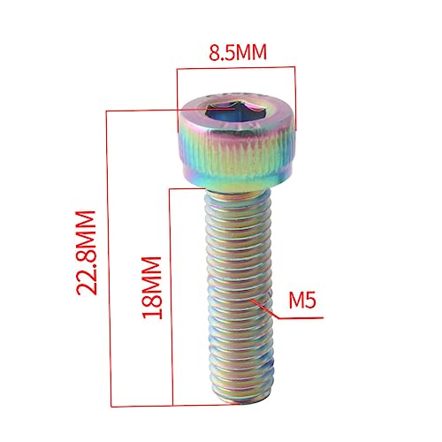 12 Pcs Stainless Steel Stem Screw Bolts S116142