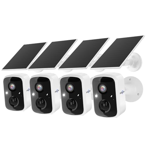 Solar Security Cameras Wireless Outdoor 2 Pack, 3K 4MP Battery Powered X15035