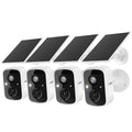 Solar Security Cameras Wireless Outdoor 2 Pack, 3K 4MP Battery Powered X15035