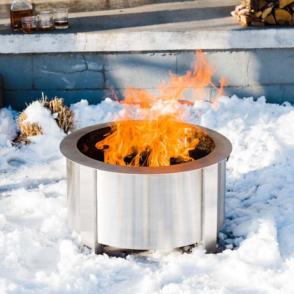 Stainless Steel Smokeless Fire Pit E93340
