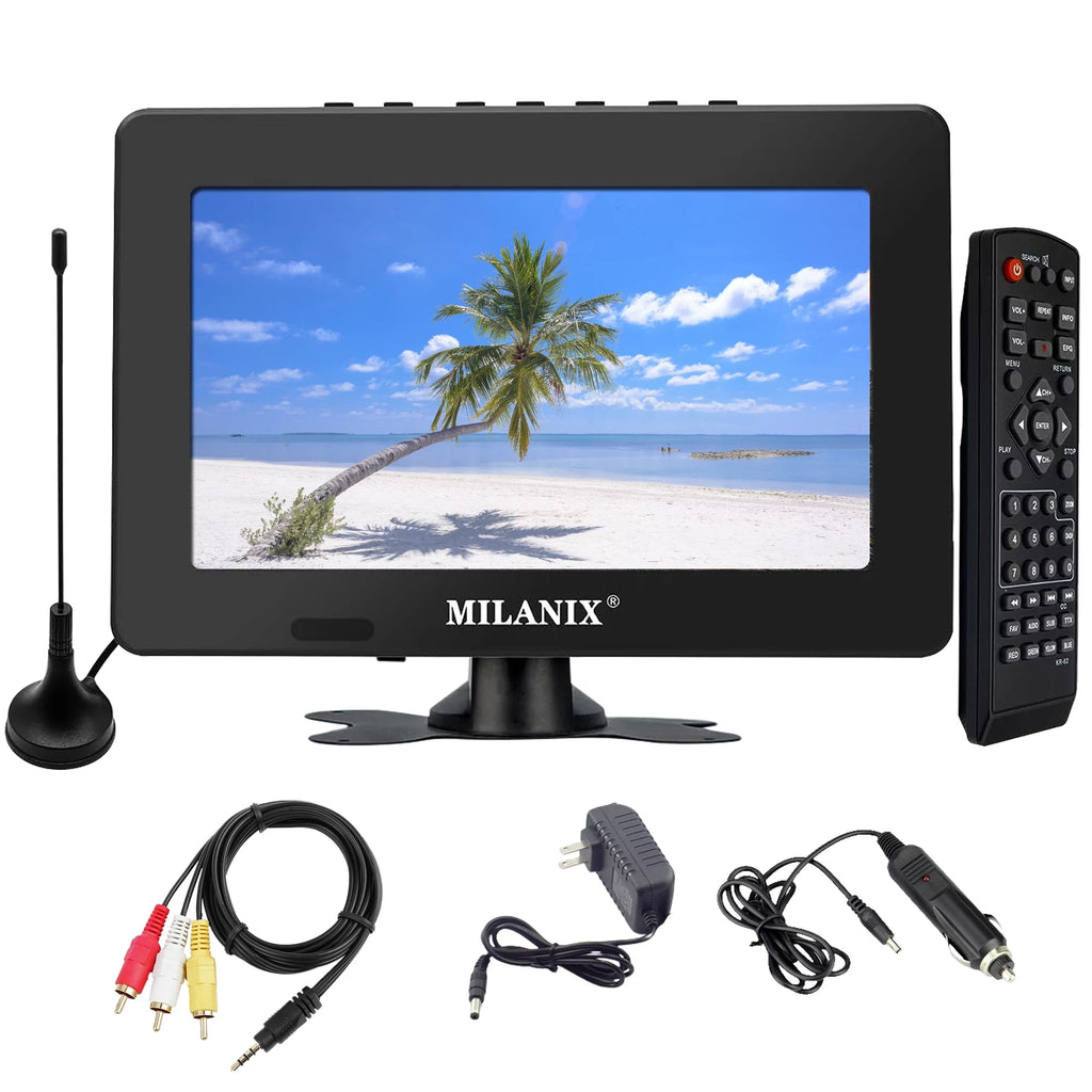 7" Portable LCD TV with Remote Control K6025