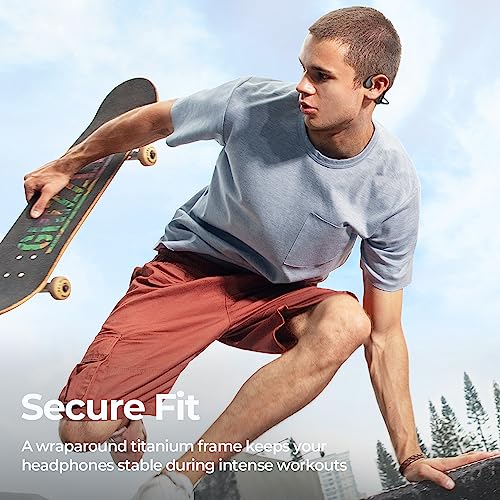 Bone Conduction Headphones Bluetooth 5.3 Waterproof Earbuds with MP3 32G Player C297