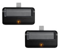 Yellow Learn Button Garage Door Opener Remote (2Pack) U7130