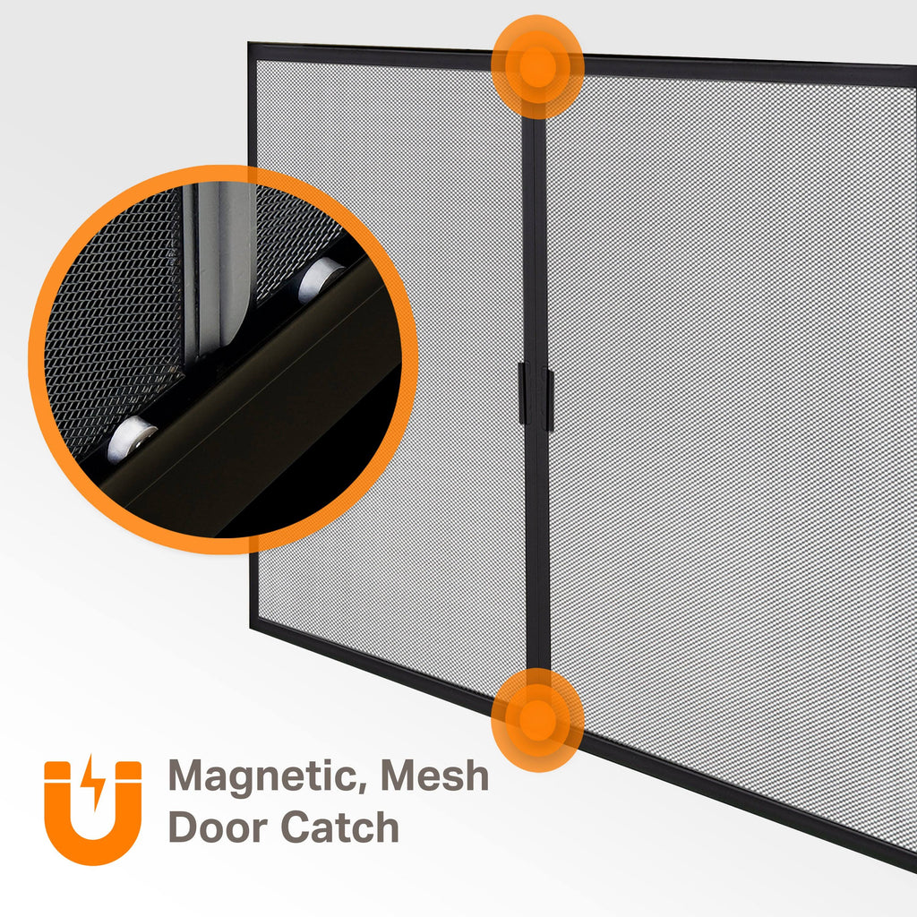 Large Fireplace Glass Doors U337