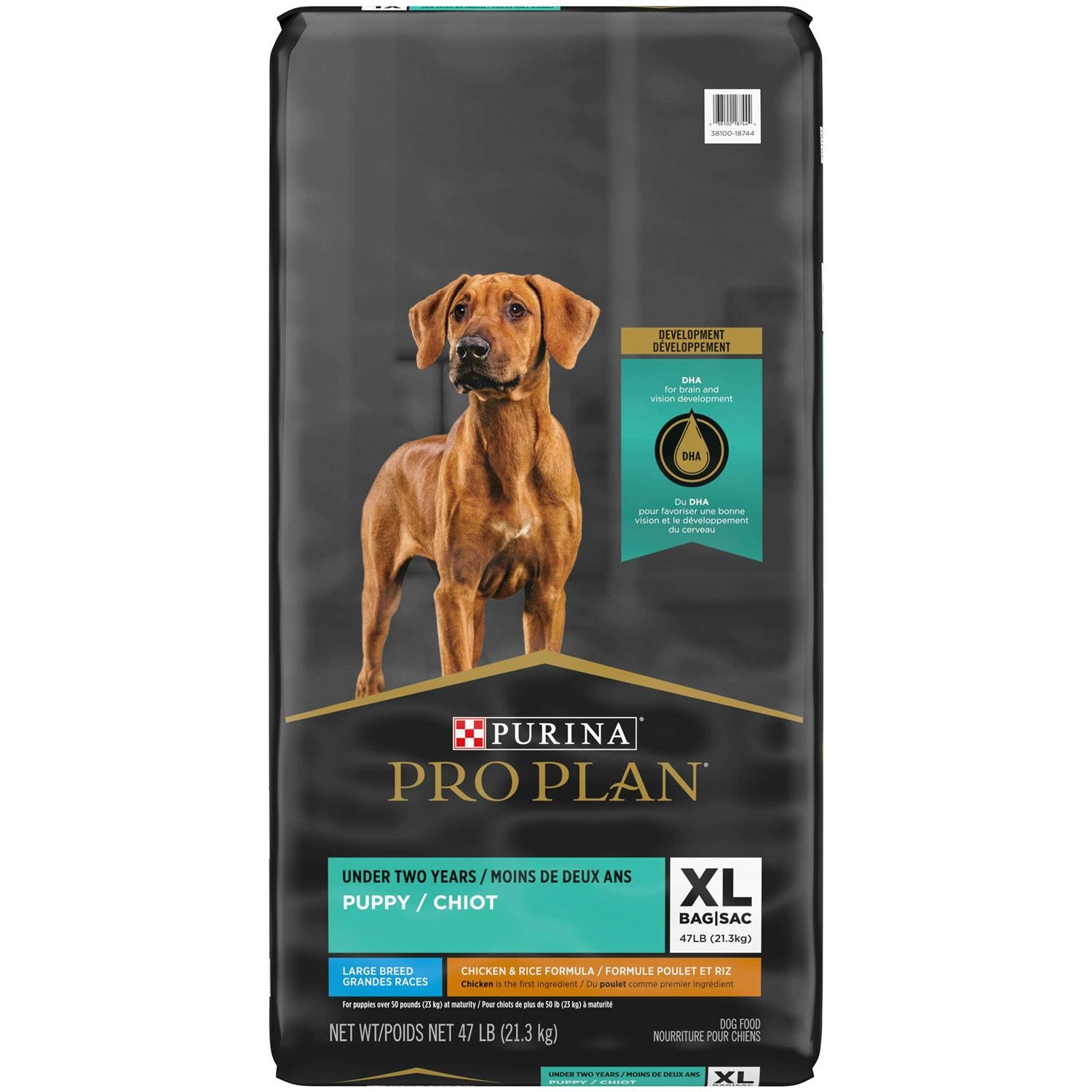 Chicken & Rice Formula Large Breed Dry Puppy Food M43343