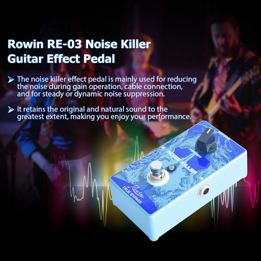 蓝色 Noise Gate Guitar Effect Pedal G7350