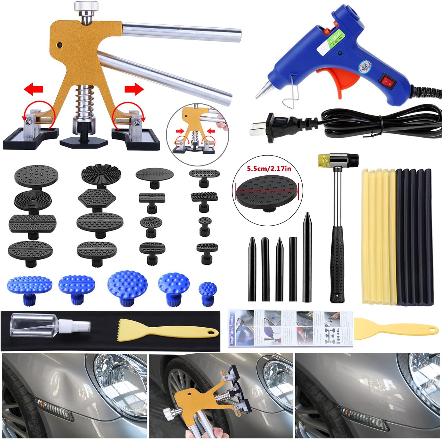 Adjustable Golden Dent Puller Kit V137257