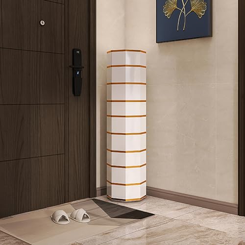 360° Rotating Round Octagon Shoe Rack Cabinet W718