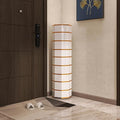 360° Rotating Round Octagon Shoe Rack Cabinet W718