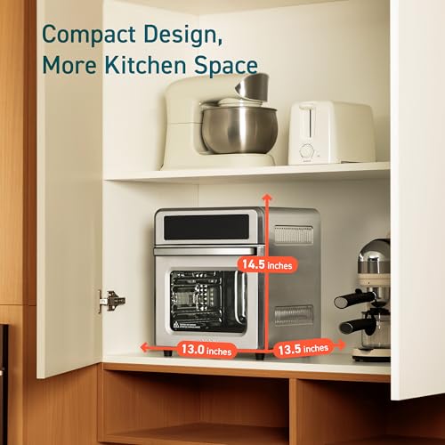 11-in-1 Air Fryer Oven, 13Qt with Rotisserie, 6 Accessories N4205