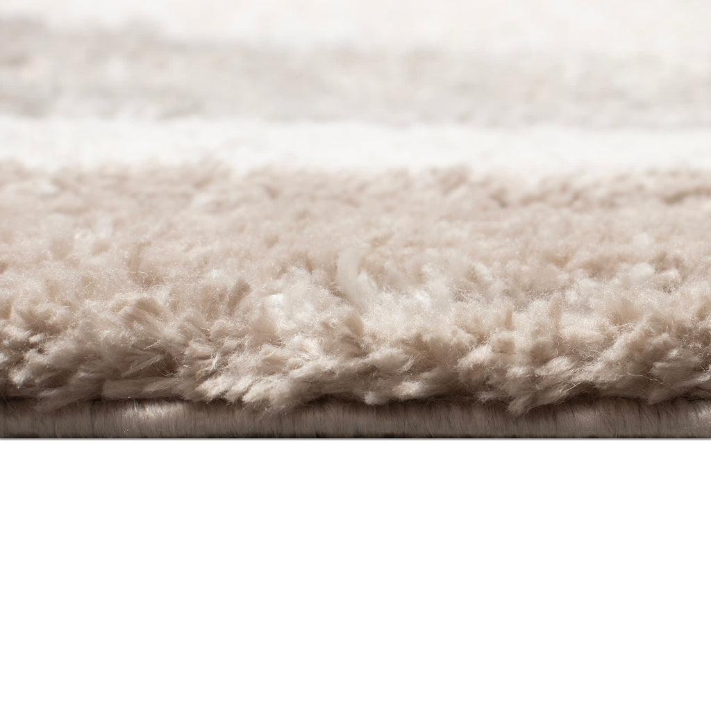 Fiord Stripe Indoor Area Rug with Non-Skid Backing