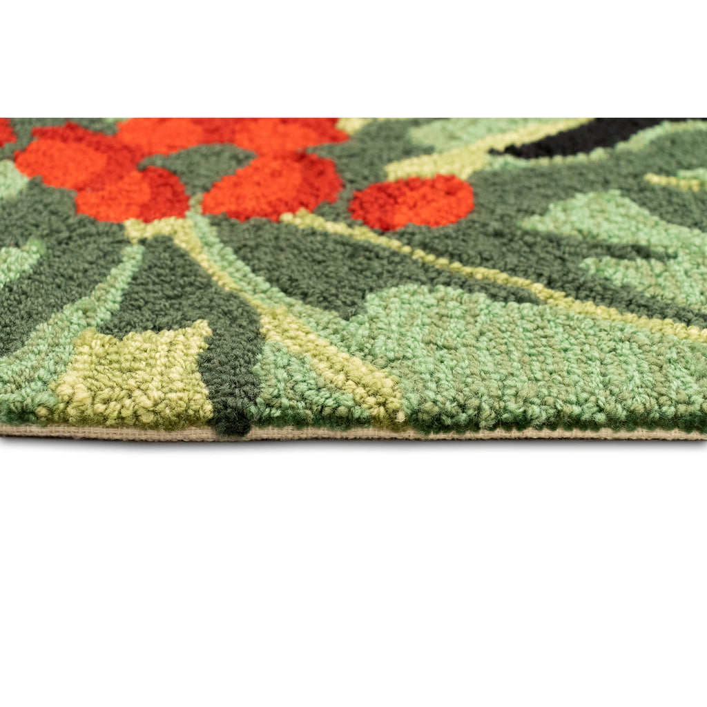 Frontporch Hollyberries Indoor Outdoor Mat