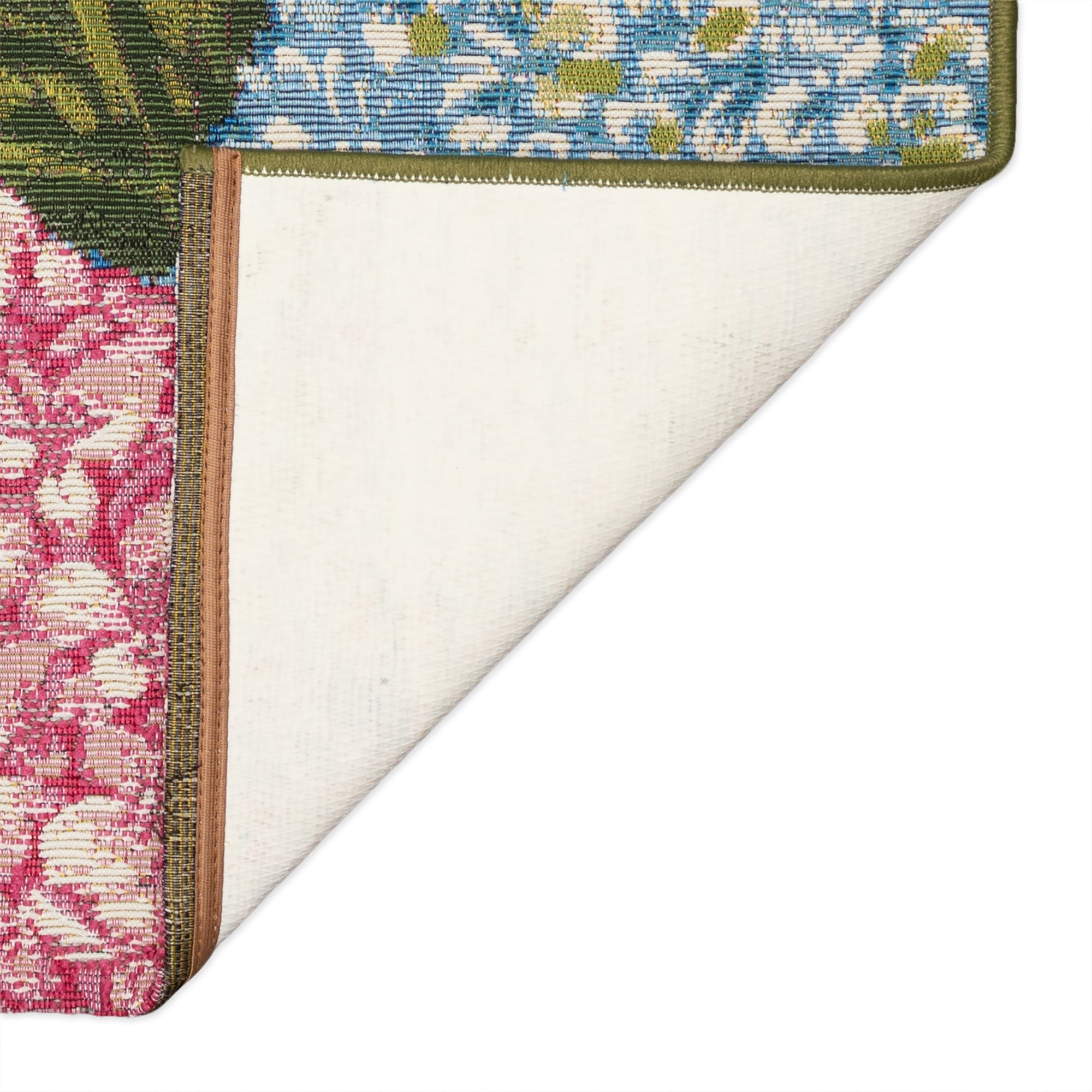 Esencia Hydrangeas Indoor Outdoor Mat with Non-Skid Backing
