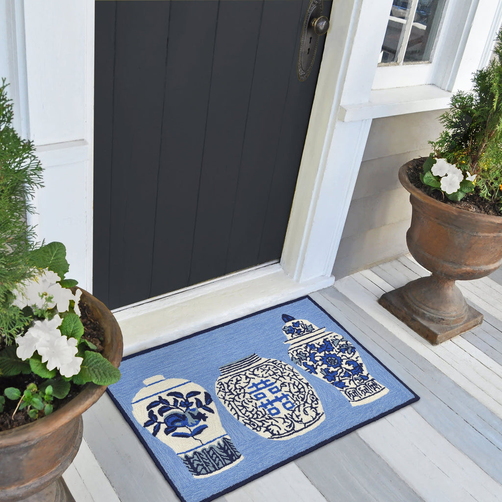 Frontporch Ginger Jars Indoor Outdoor Mat