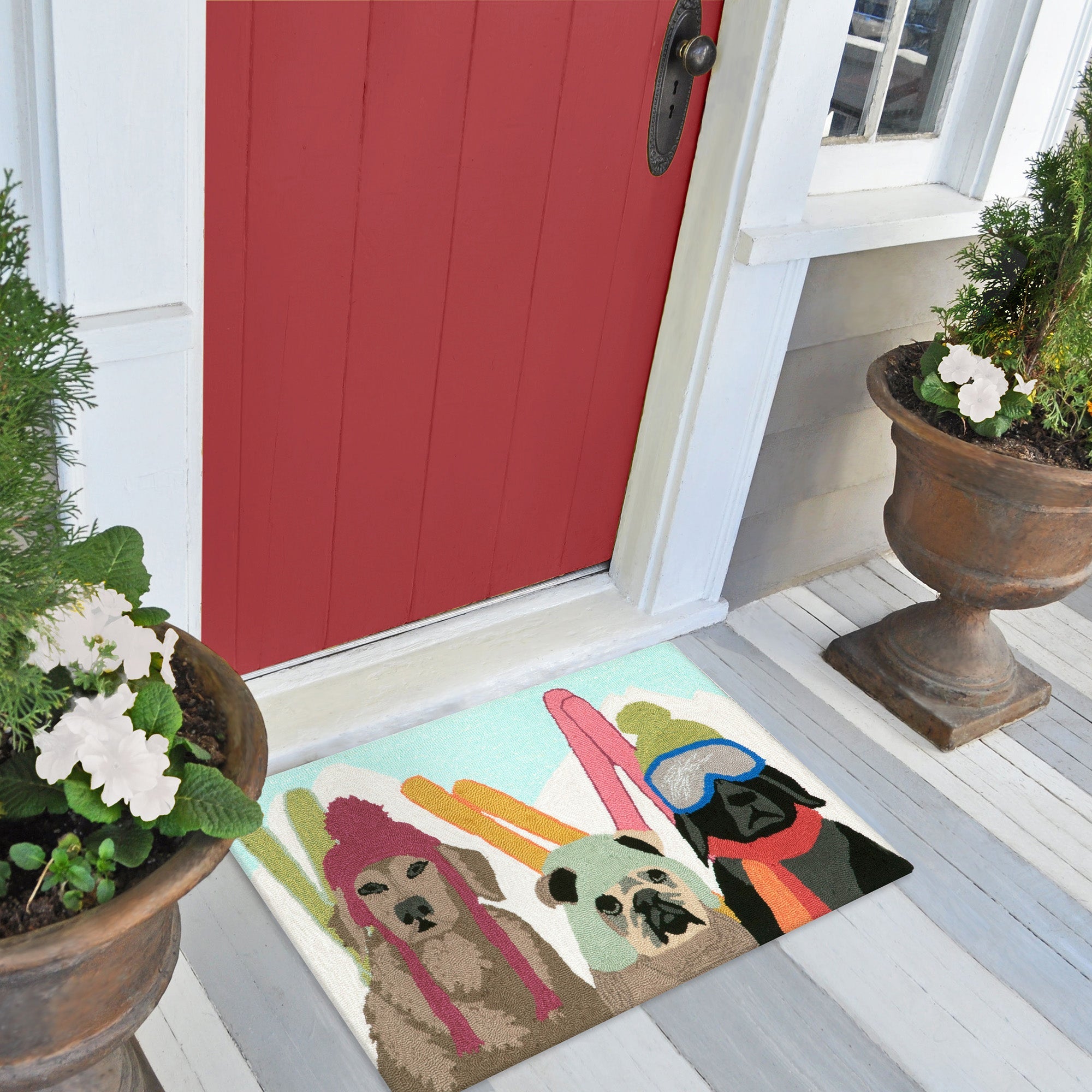 Frontporch Ski Patrol Indoor Outdoor Mat