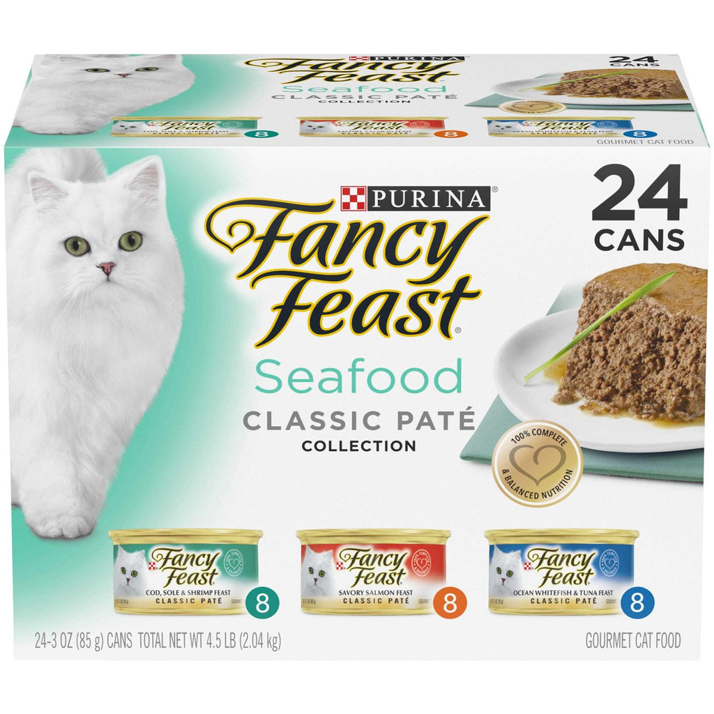 Seafood Classic Pate Wet Cat Food C712895