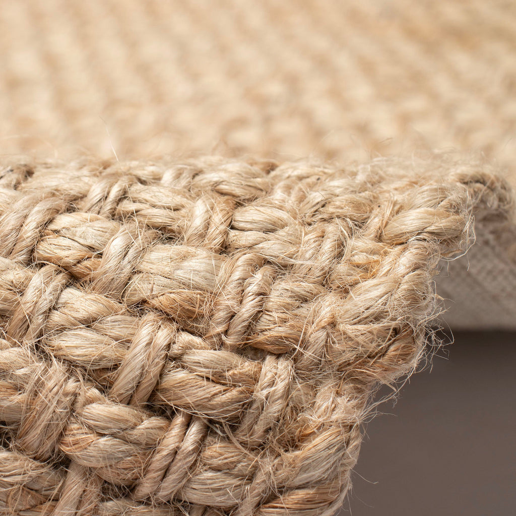 Playa Plain Jute Indoor Non-Skid Kitchen Mat