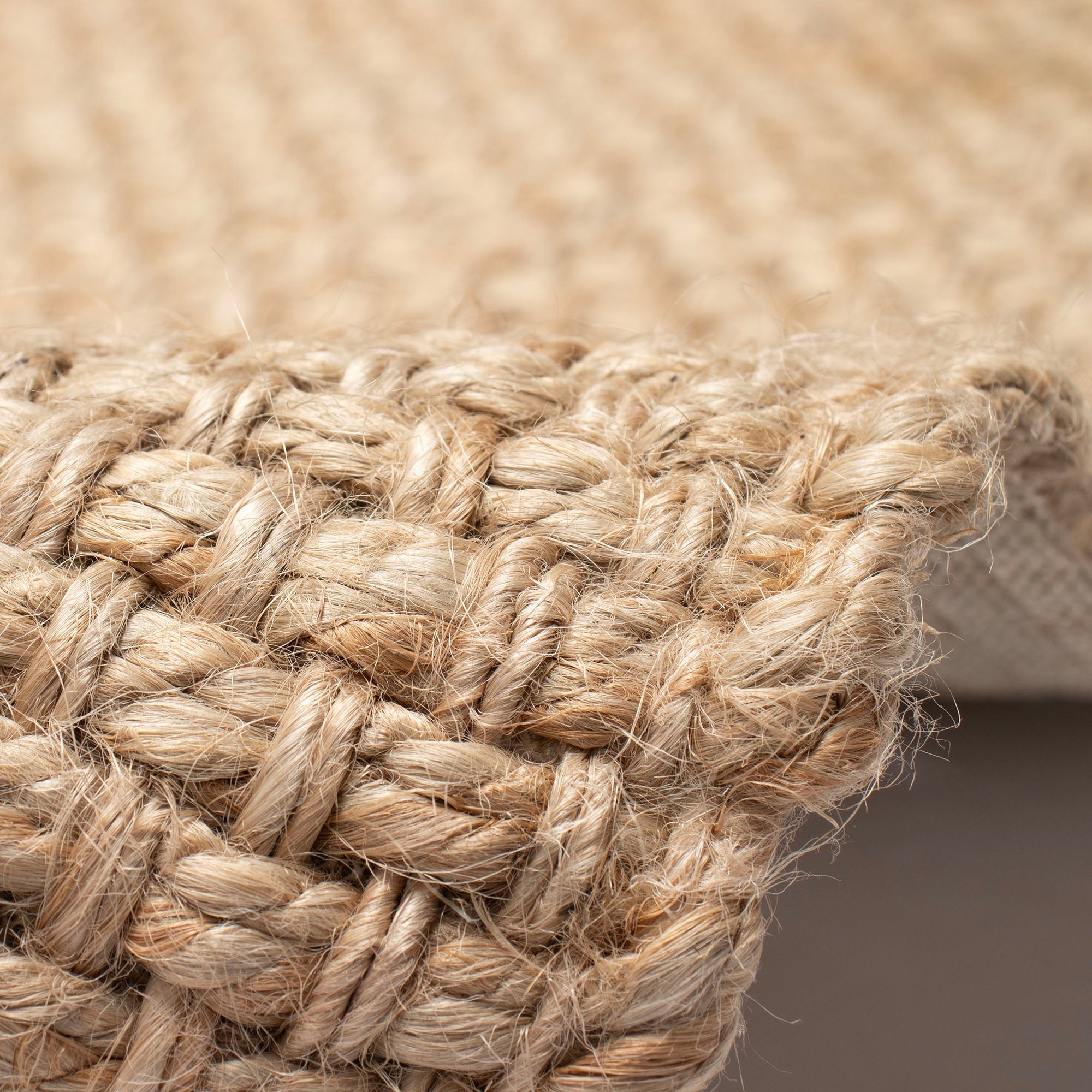 Playa Plain Jute Indoor Non-Skid Kitchen Mat