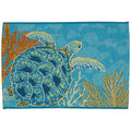 Esencia Seaturtle Garden Indoor Outdoor Mat
