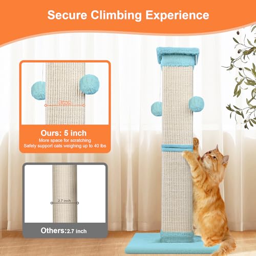 33 Inch Sisal Cat Scratching Post B274