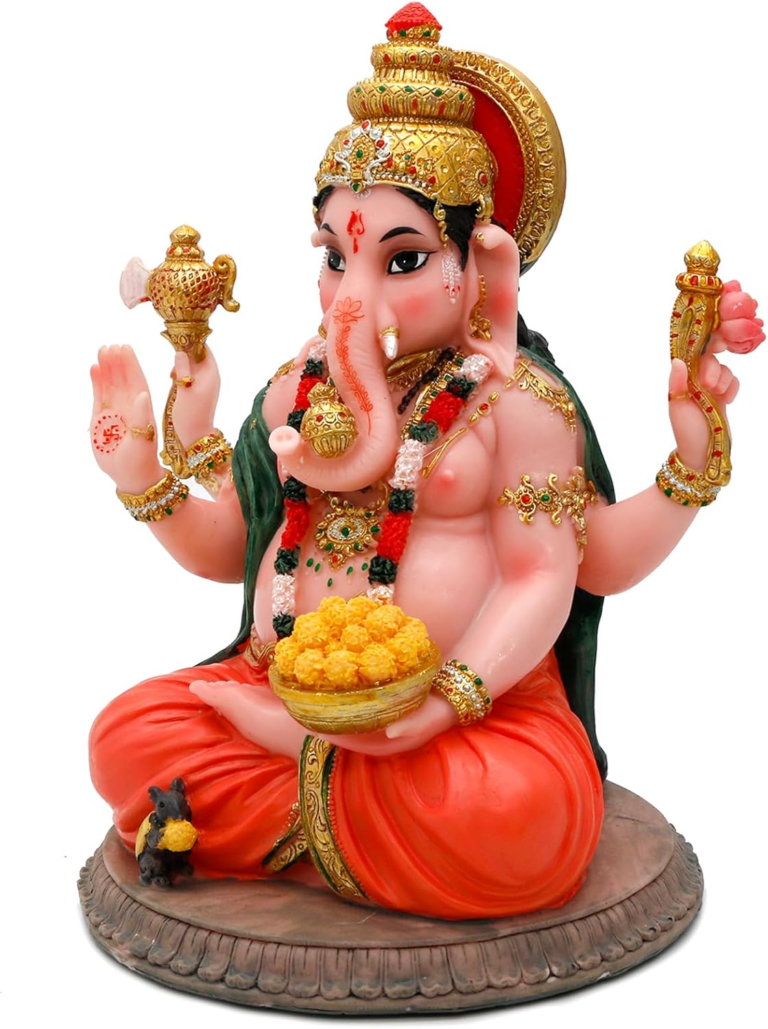 8.4" H Ganesha Statue I25553