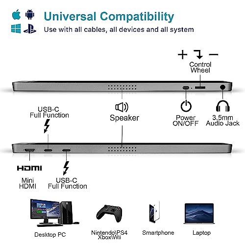15.6inch 1080P FHD USB-C HDMI IPS Gaming Monitor C90654