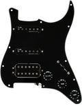 Black 3-Ply Pre-Wired Stratocaster Pickguard Q415