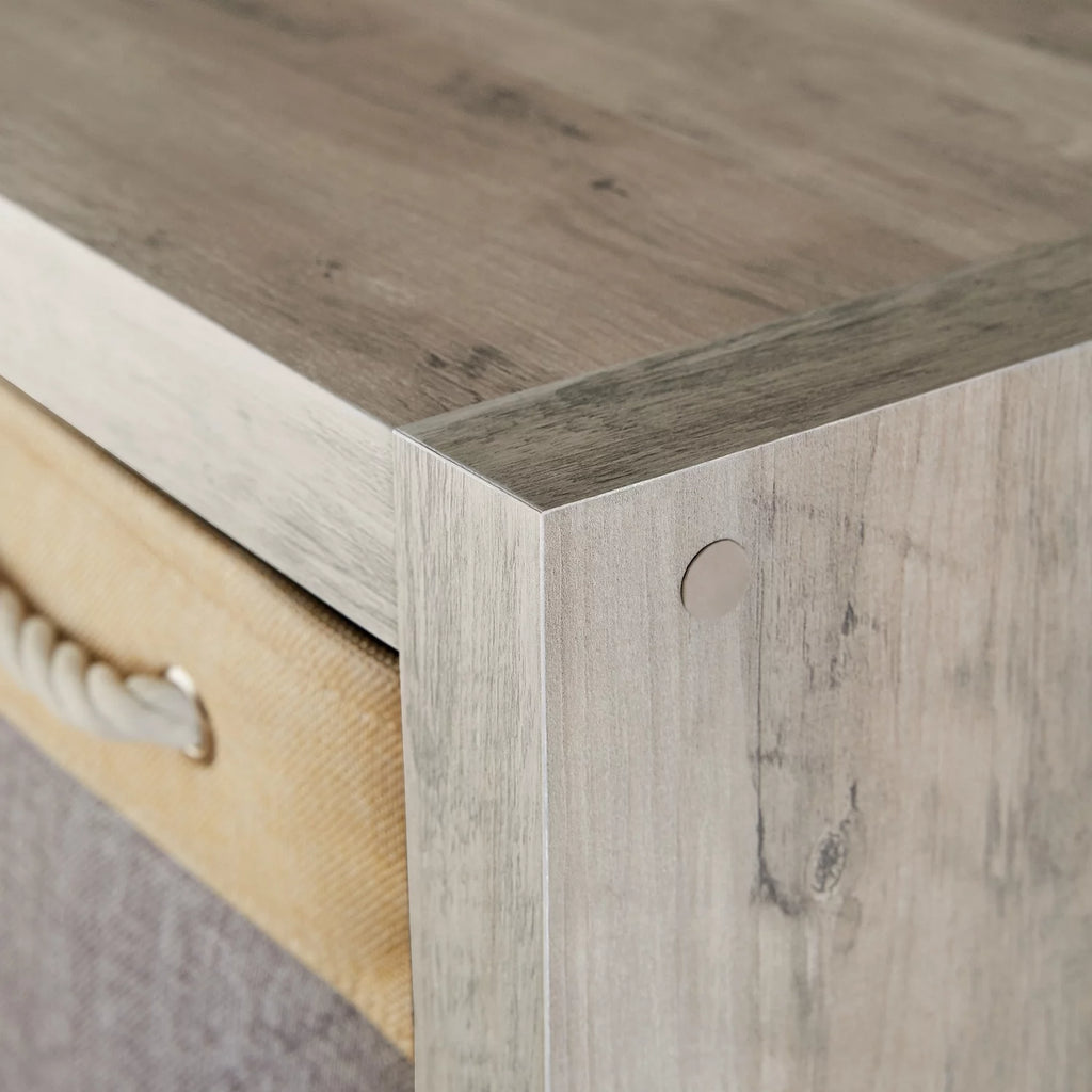 8-Cube Storage Organizer, Rustic Gray P2506