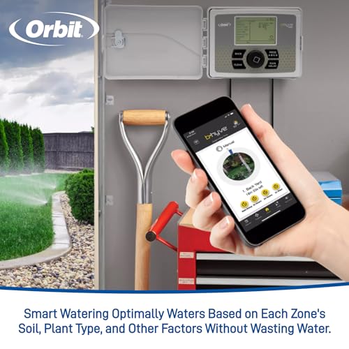 Smart Indoor/Outdoor 6-Station WiFi Sprinkler System Controller Y940960
