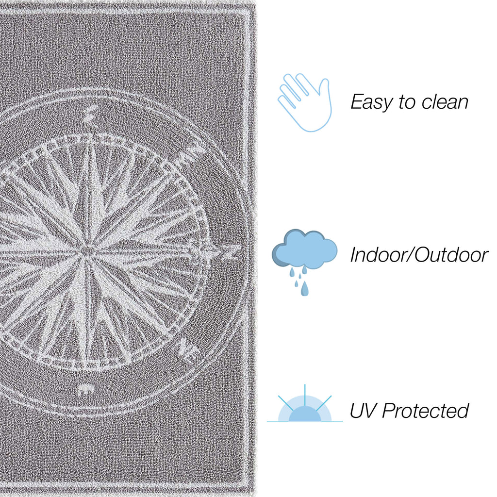 Frontporch Compass Indoor Outdoor Mat