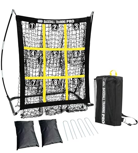 Pitching Net with Strike Zone Baseball Softball Training Equipment Q371