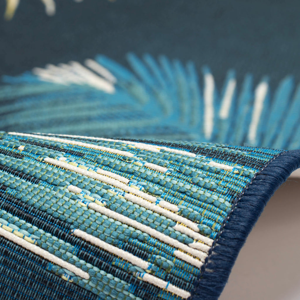 Esencia Palm Border Indoor Outdoor Mat