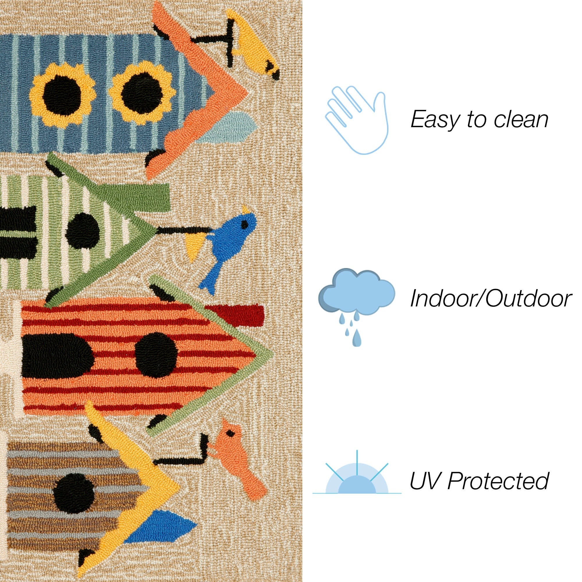 Frontporch Birdhouses Indoor Outdoor Mat