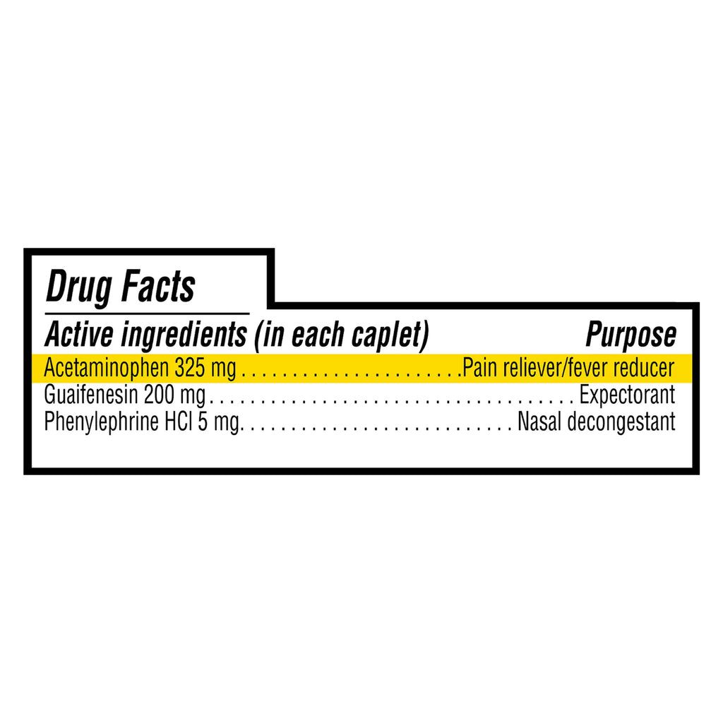 Acetaminophen Caplets 325mg, 24 Count X1270
