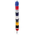 Black Over-The-Door Hat Rack with 2 Straps L77762