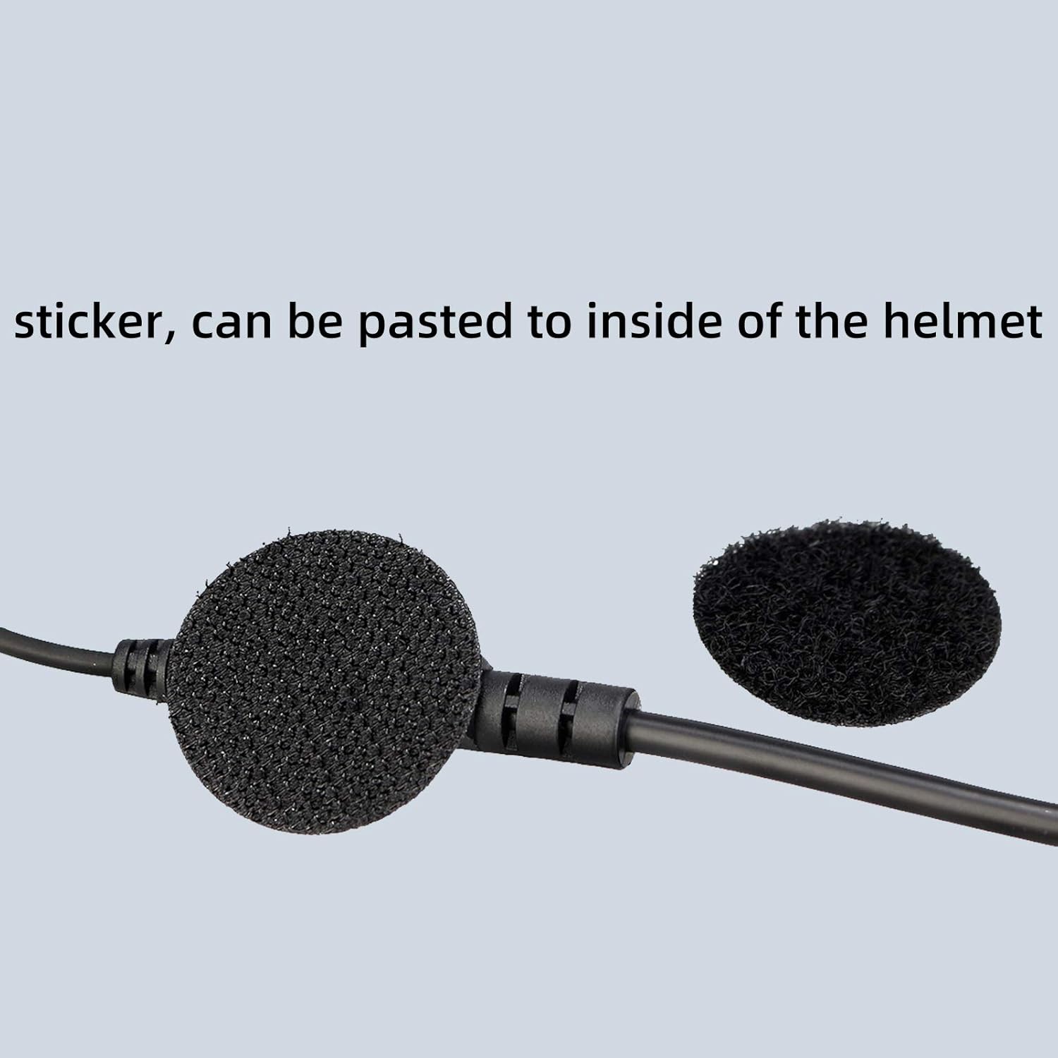 Open/Full Face Helmet Walkie Talkie Headset with Mic, 1 Pack G189