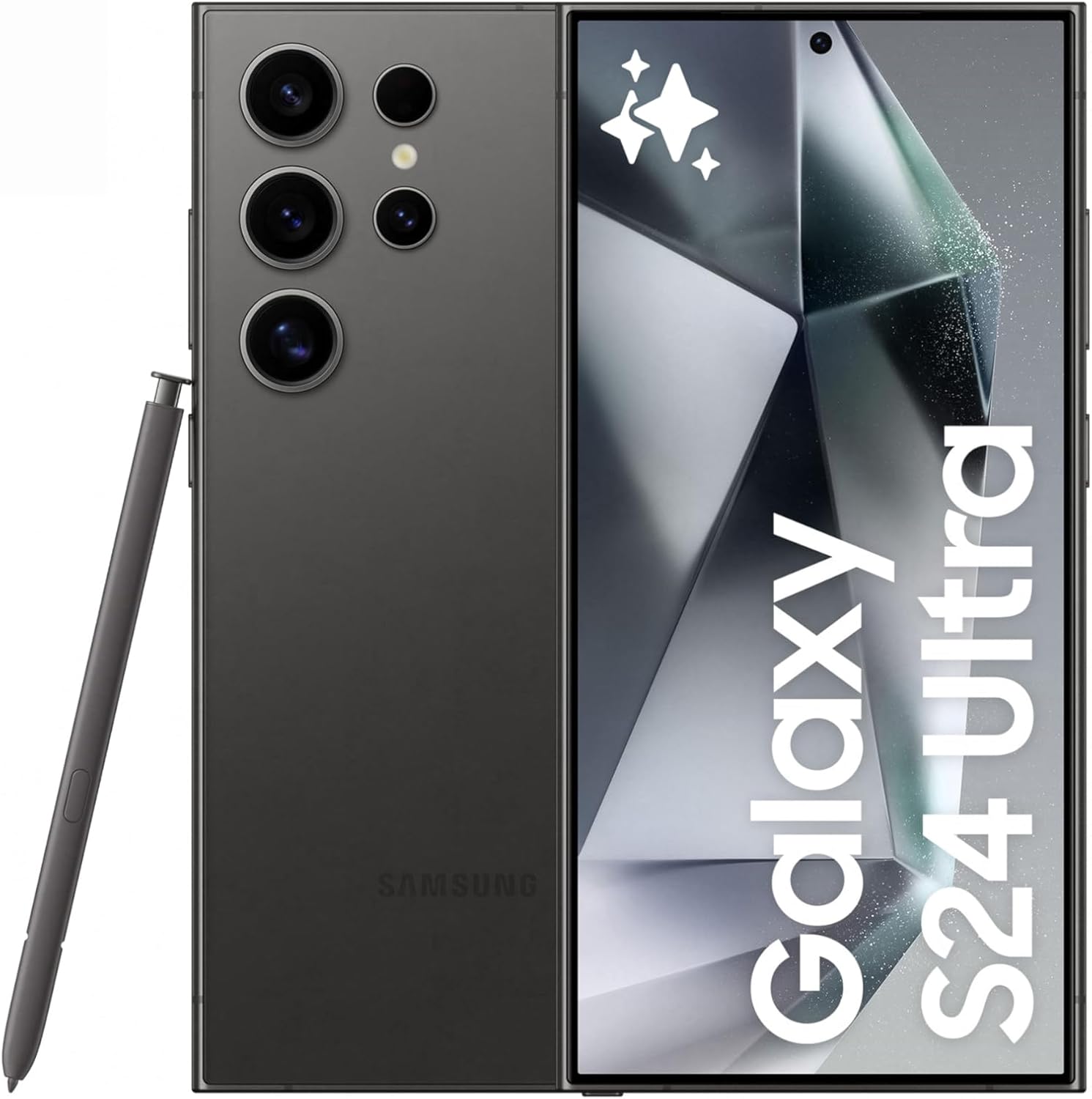 512GB Titanium Black Unlocked Android Smartphone with 200MP Camera and S Pen E703