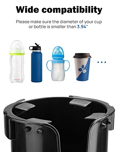 Wheelchair Cup Holder with Small Storage Box H6270
