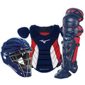 Navy Red Baseball Catcher's Gear Set K17529