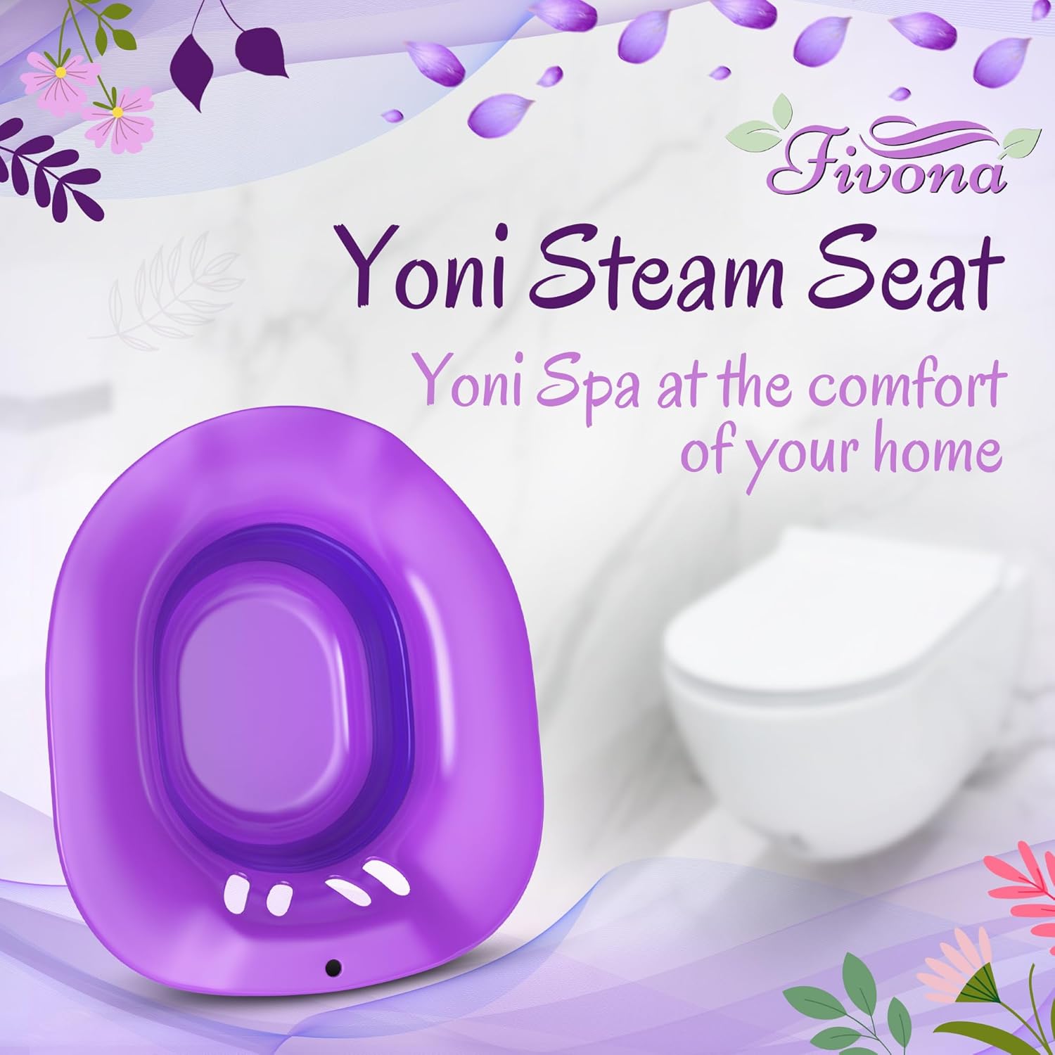 Purple Sitz Bath Basin for Toilet O33509