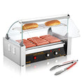 12 Hot Dog Capacity 5 Rollers Stainless Steel Hot Dog Roller M439