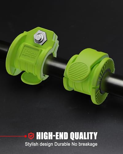 Barbell Clips 1 inch Barbell Clamps 0.9-1.18inch Quick Release Weight Clips Multi-Size Adjustable Olympic Barbell Clamps All red D17940