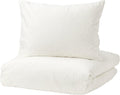 King White Duvet Cover and Pillowcases T792270