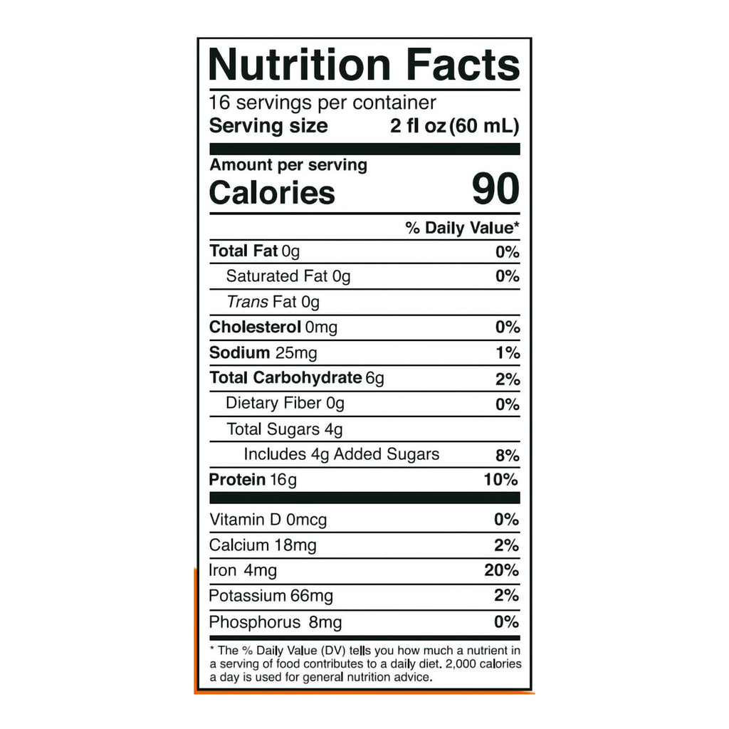 Citrus Burst Flavor 32 oz Protein Oral Supplement O512