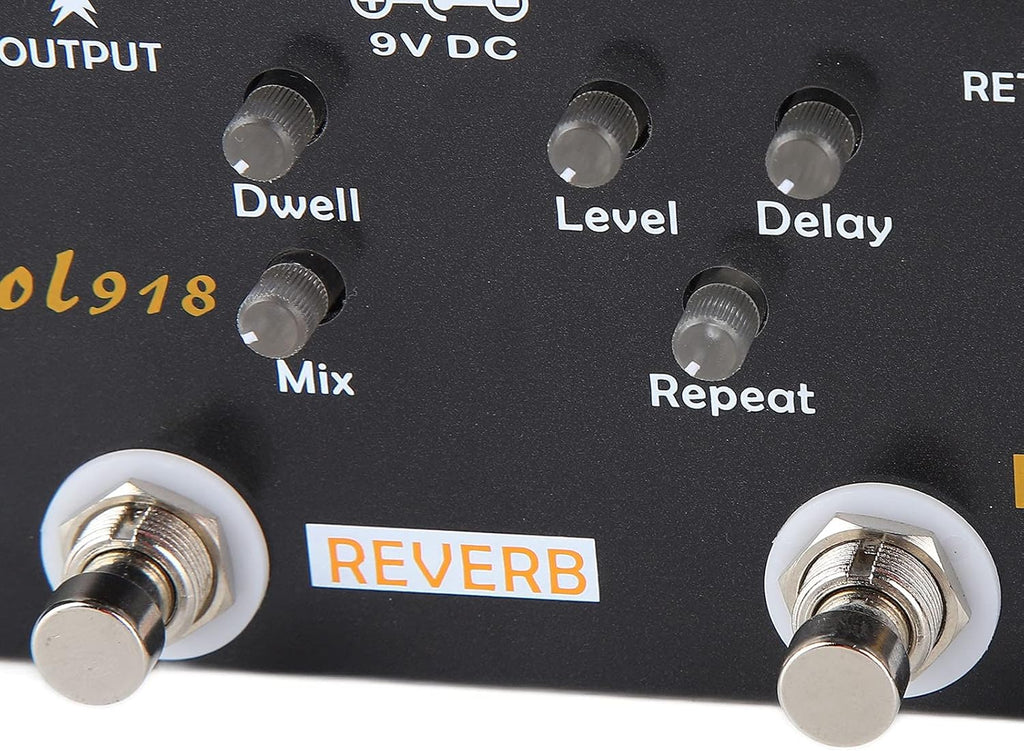5 Mode Reverb Delay Distortion Overdrive Guitar Effect Pedal M513