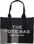 Black Denim Tote Bag W427